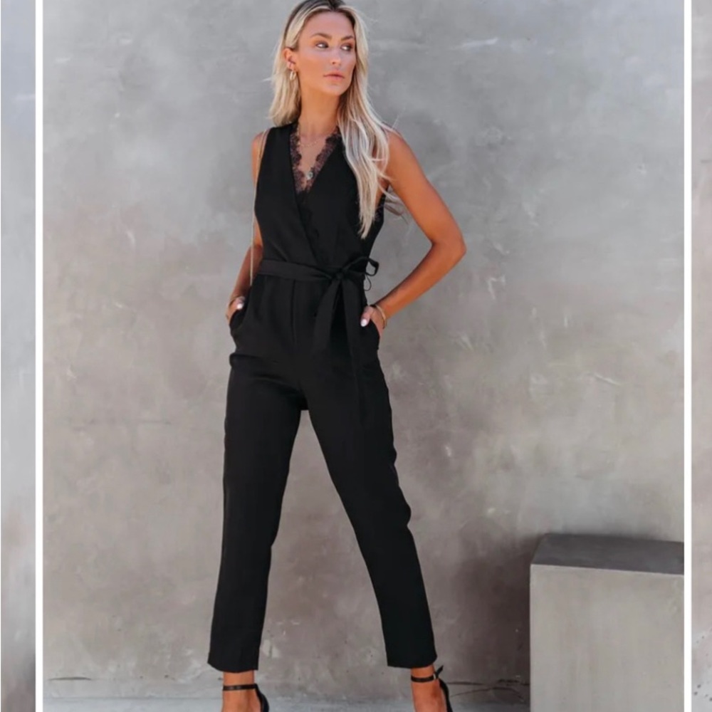 Black jumpsuit